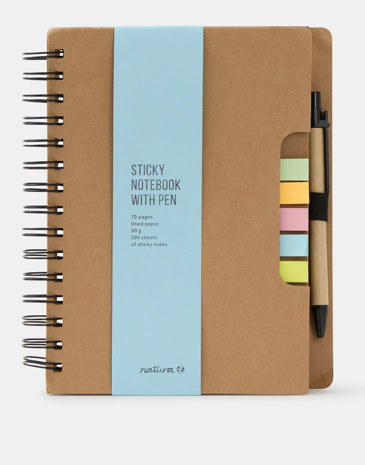 Cuaderno Con Notas Adhesivas