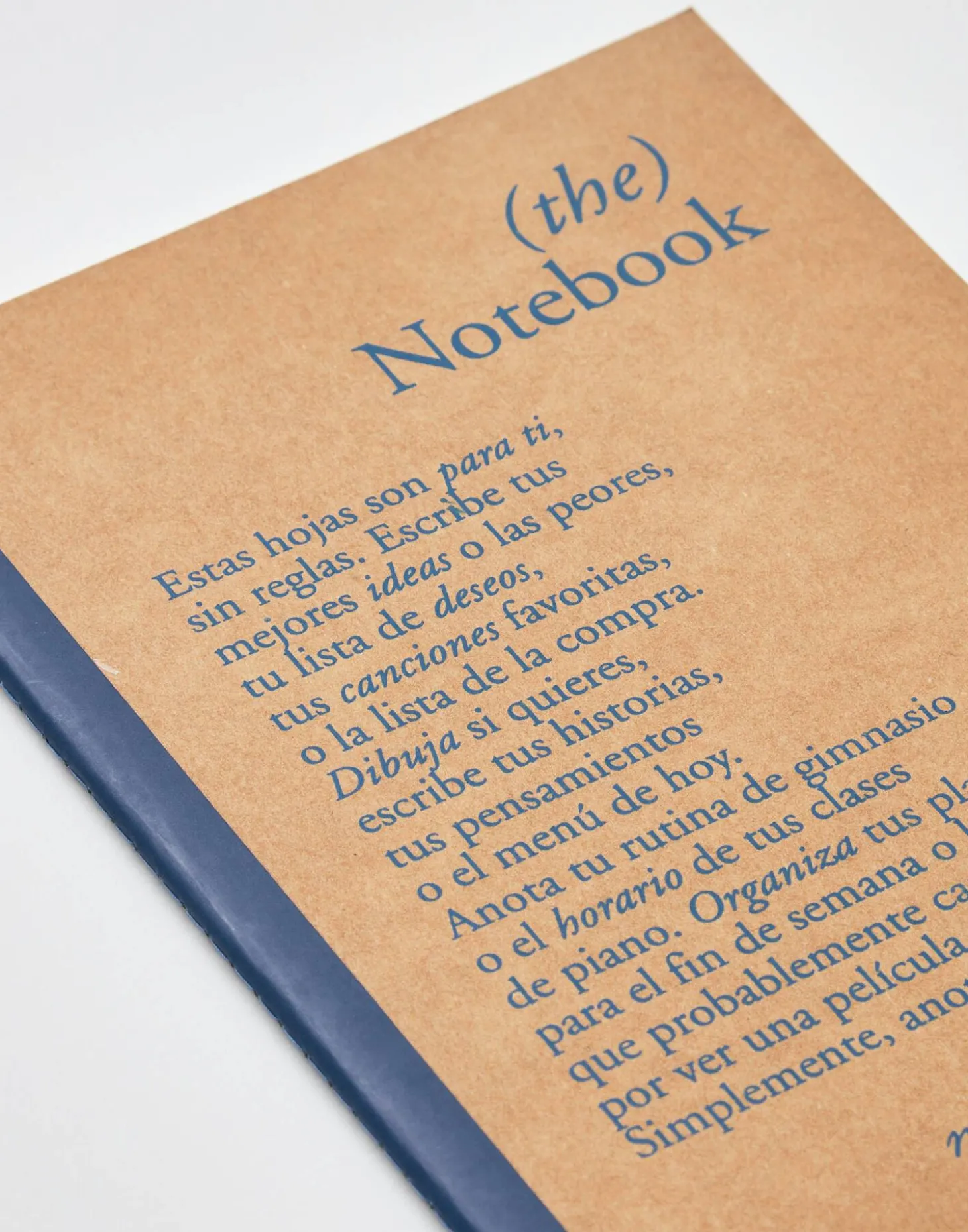 Libreta Manifiesto