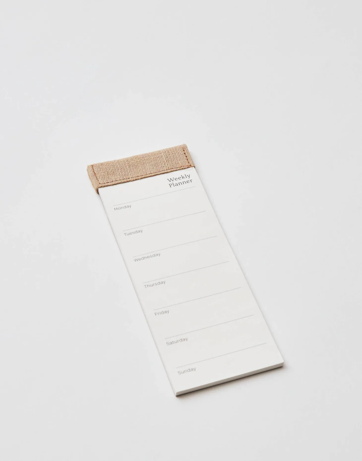 Libreta Vertical Weekly Planner