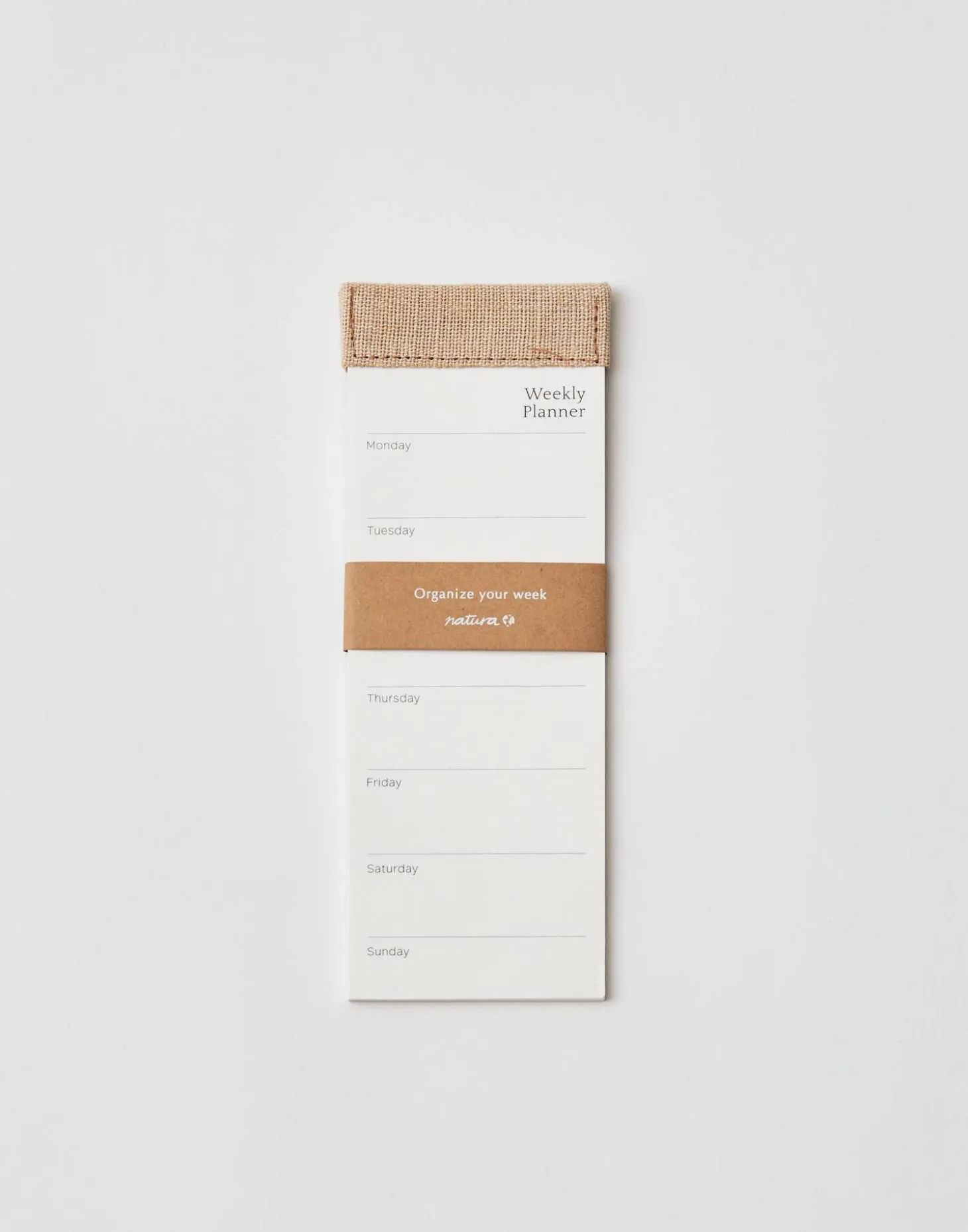 Libreta Vertical Weekly Planner