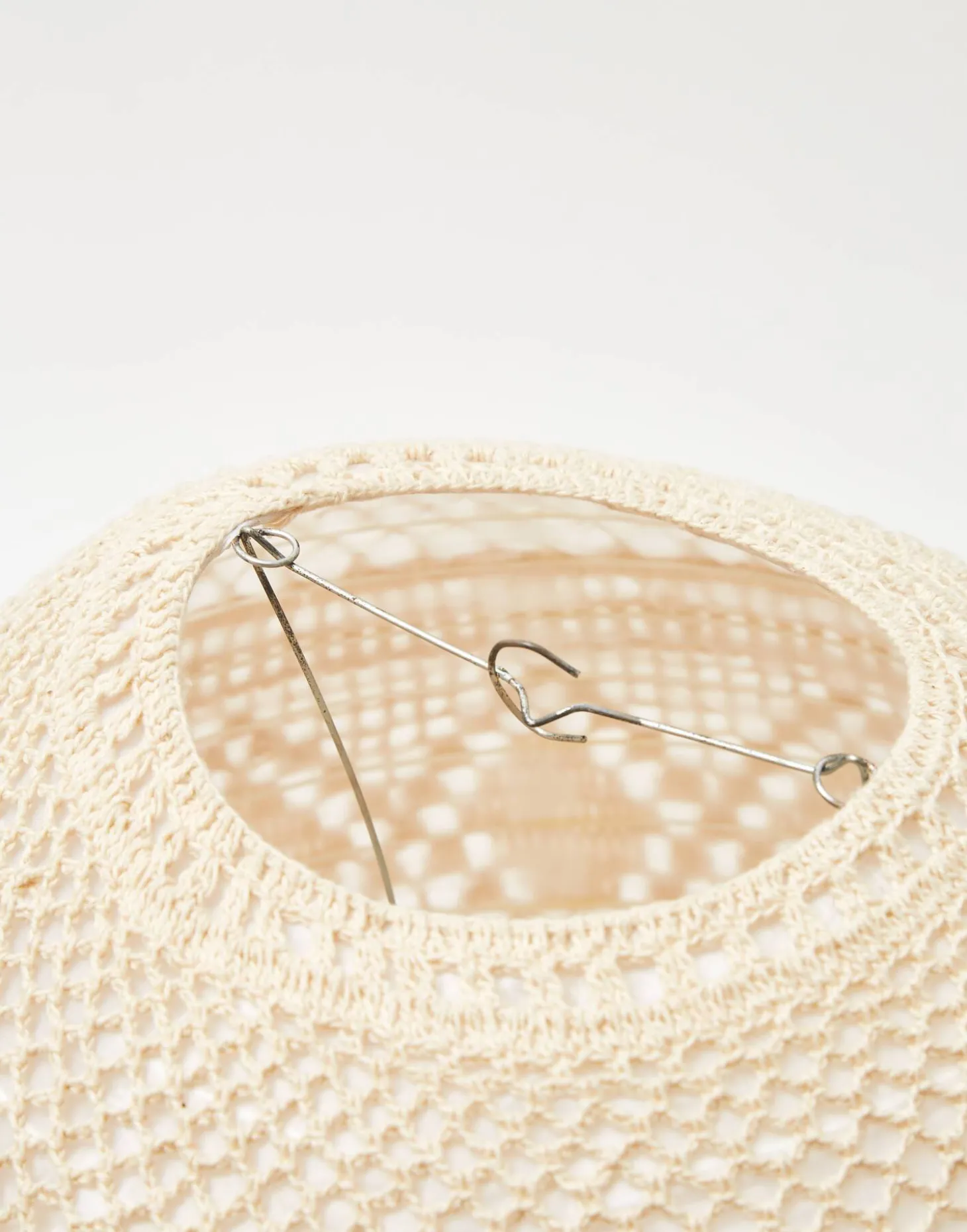 Pantalla Lámpara Macramé 35,5 Cm