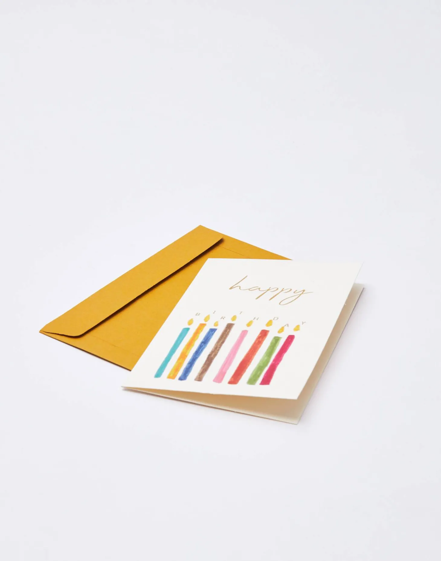 Postal Papel Con Sobre