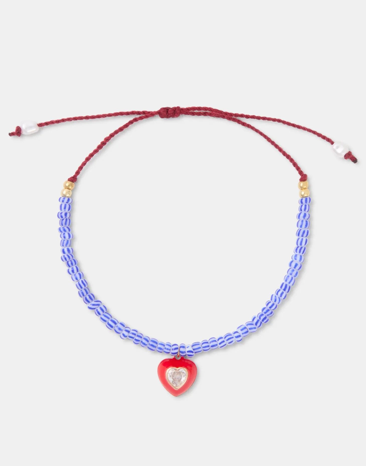 Pulsera Charm Corazón Diamante