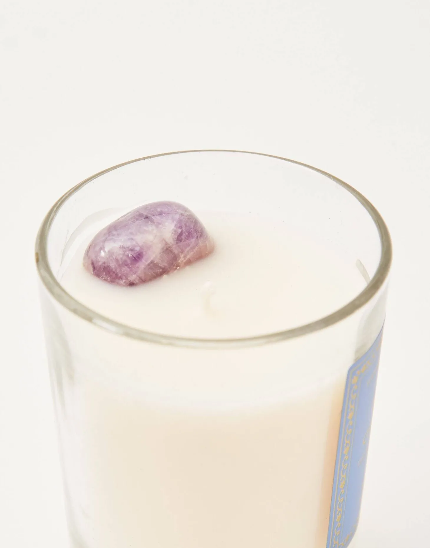 Vela Boho Organics Con Piedra 200gr