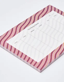 Weekly Planner Waves